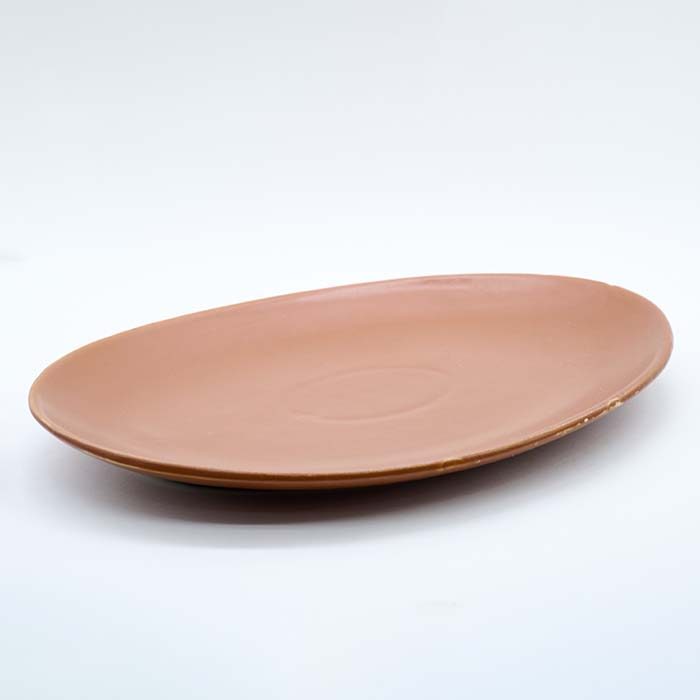 AART Oval platter ( 13 inch) Terracotta