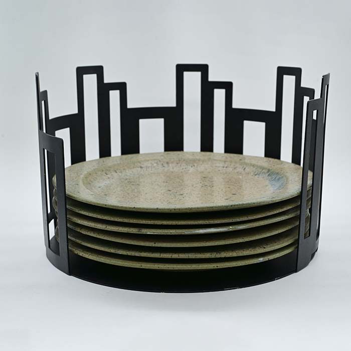 Plate stand Black - photo 2