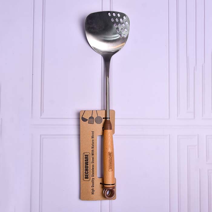 Turner flat with wooden handle - photo 1