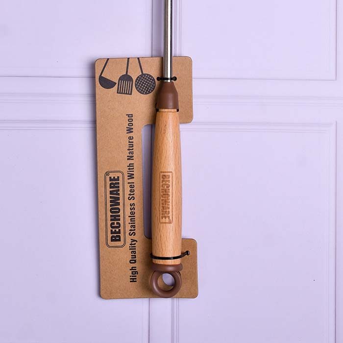 Serving spoon with wooden handle - photo 3