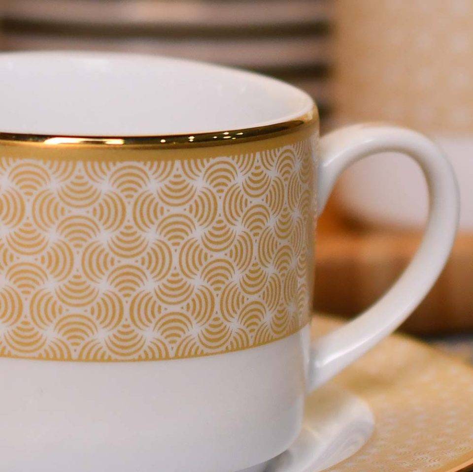 DANKOTUWA Shamari cup and saucer | Set of 6 - photo 2