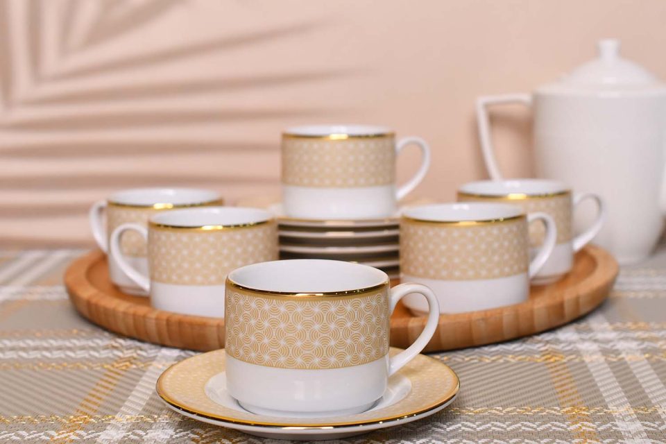 DANKOTUWA Shamari cup and saucer | Set of 6 - photo 3