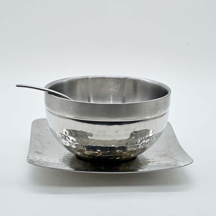 SANJEEV KAPOOR stainless steel Soup bowl with with spoon and Sau - photo 1