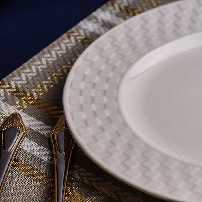QUALITIER Oval platter Cheque design - photo 3