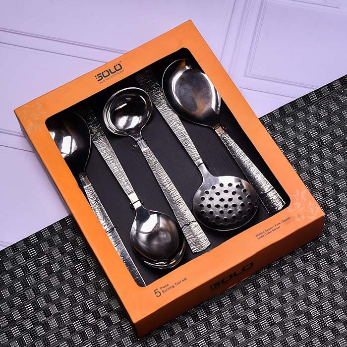 SOLO 5 Piece serving spoon set - photo 1