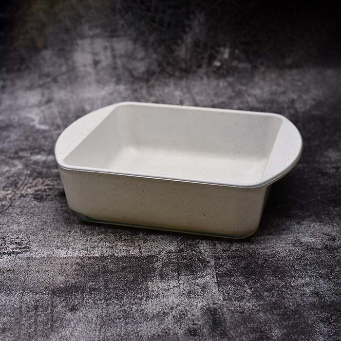 Bakind dish | Square | Small | Glass and Ceramic - photo 1
