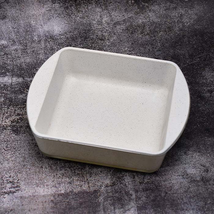 Bakind dish | Square | Small | Glass and Ceramic - photo 3