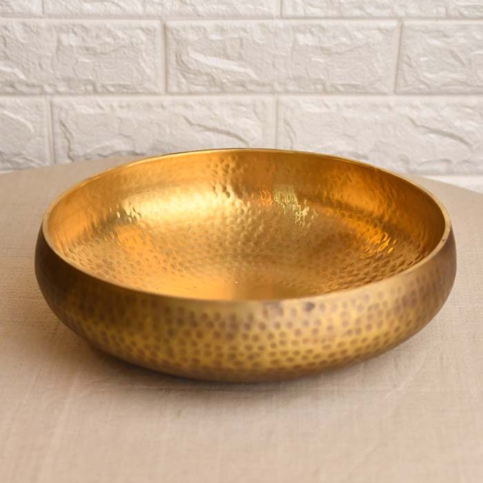 BRASS Metal Antique Bowl Large - photo 2