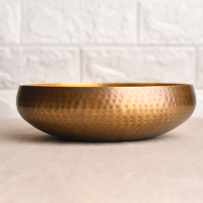 BRASS Metal Antique Bowl Medium - photo 1