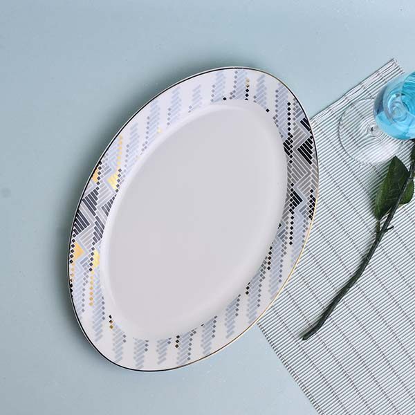 GLANCE Premium dinner set of 60 PC Bone china Blue England desig - photo 9