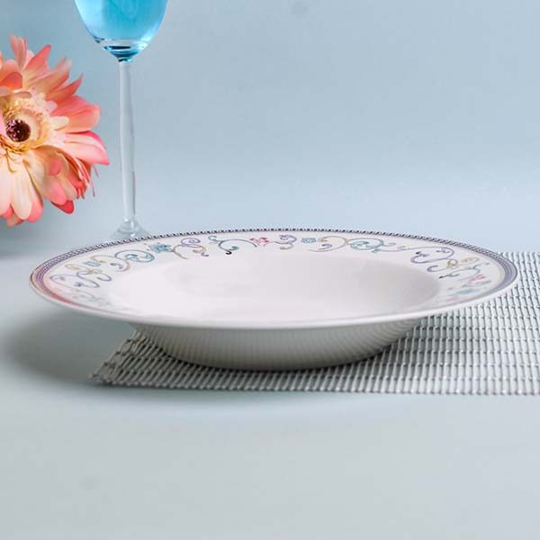 GLANCE Premium dinner set of 60 PC Bone china Floral England des - photo 4