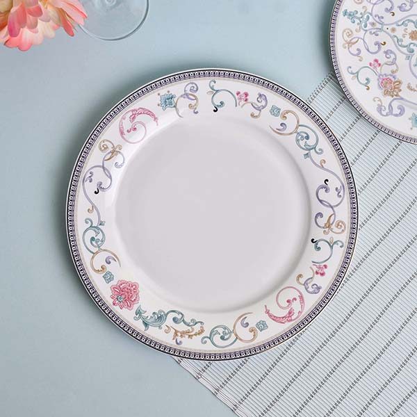 GLANCE Premium dinner set of 60 PC Bone china Floral England des - photo 5