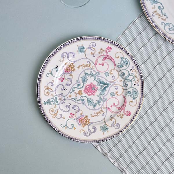 GLANCE Premium dinner set of 60 PC Bone china Floral England des - photo 6
