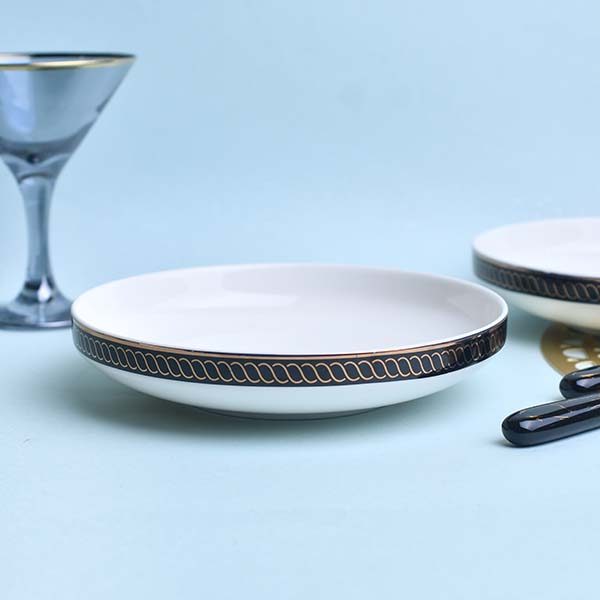 GLANCE Premium dinner set of 60 PC  Bone china England design Go - photo 4