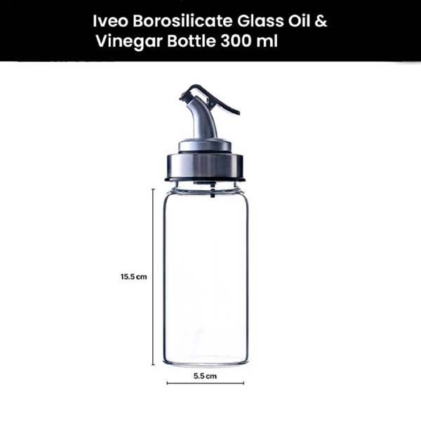 IVEO Borosilicate glass vinegar and oil dispenser 300 ML - photo 3
