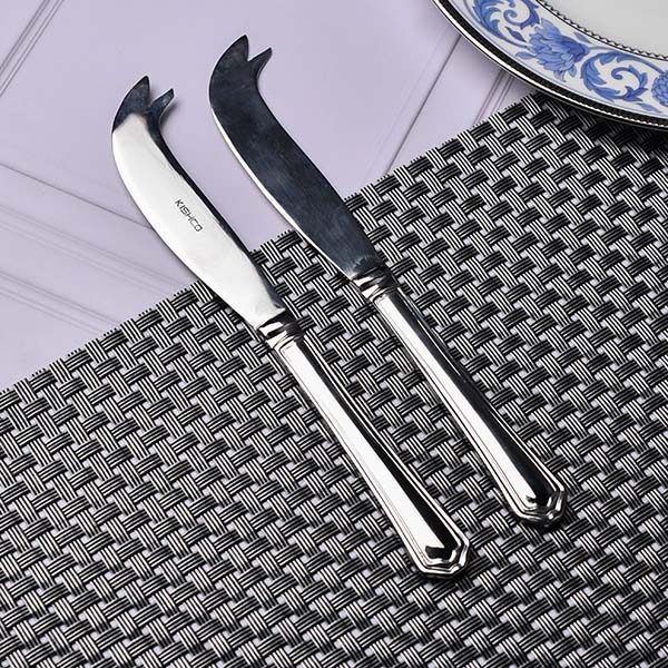 KISHCO Stainless steel cheese knife set of 12 - photo 1