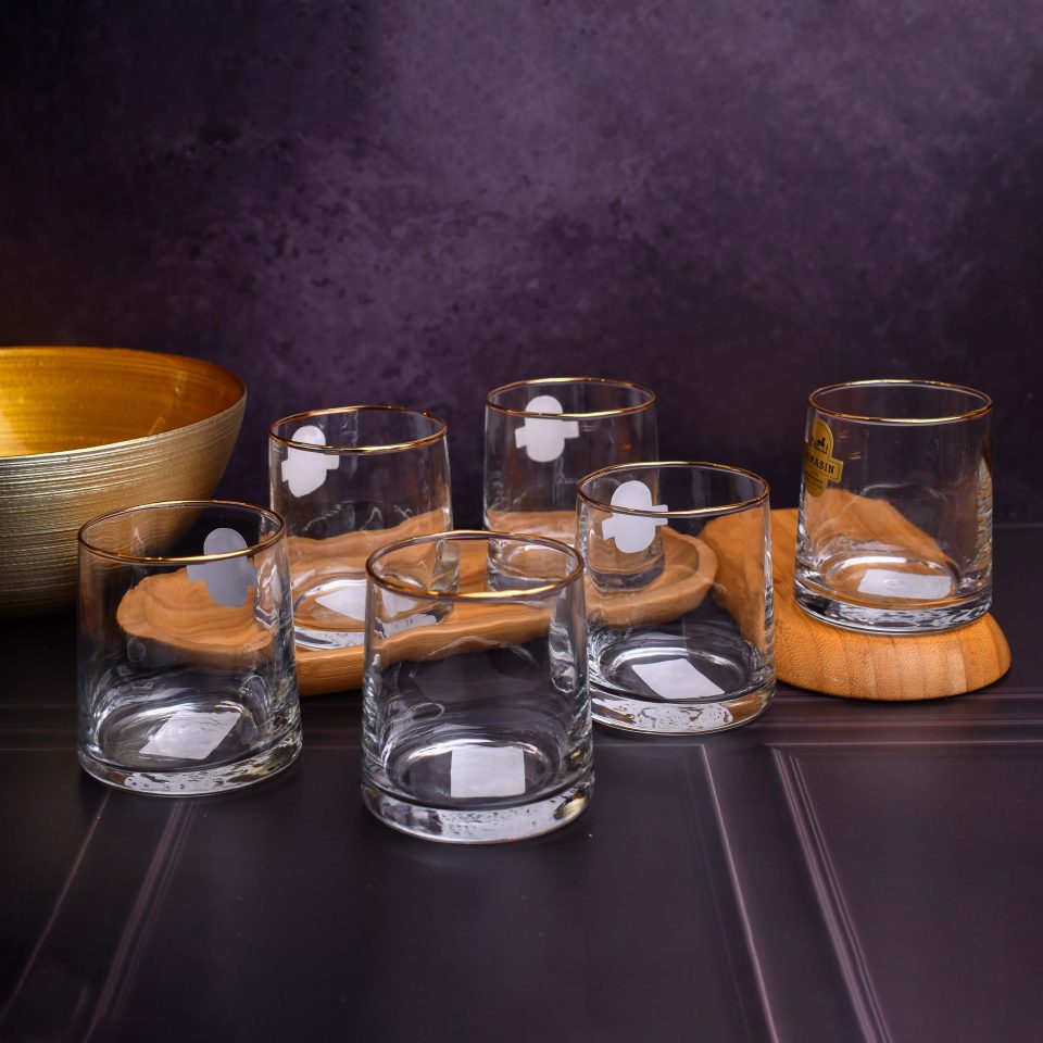 Whisky Glass Gold line 270 ML - photo 3