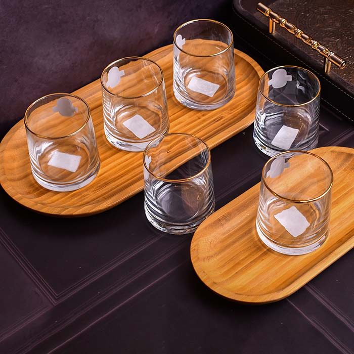 Whisky Glass Gold line 270 ML - photo 4