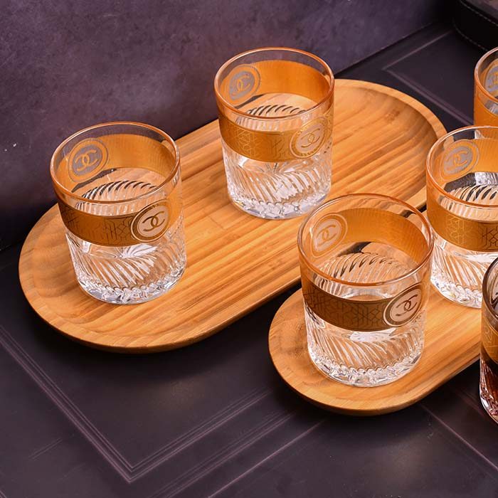 Whisky Glass with Gold decal 390 ML - photo 3