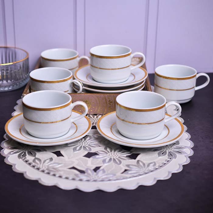 DANKOTUWA Agat | 24K Gold Lined Cup and Saucer | Luxury Porcelai - photo 3