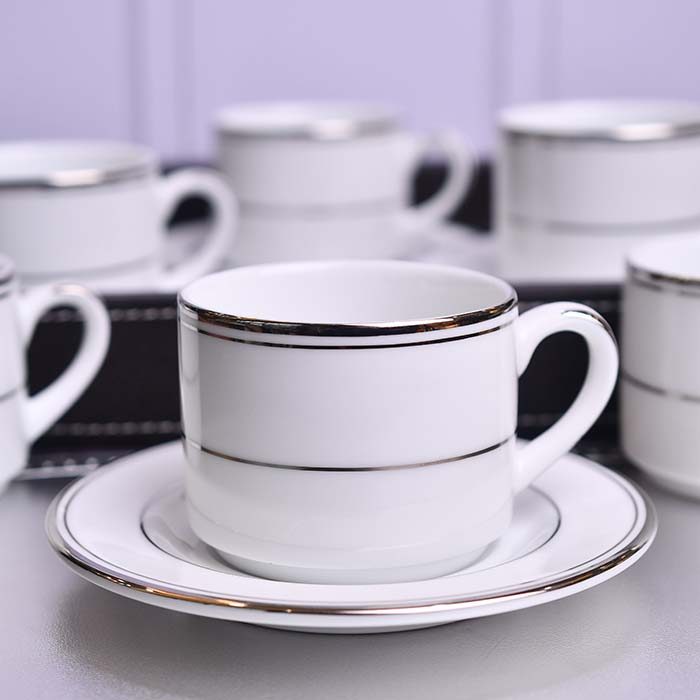 Dankotuwa Cup and saucer Infinity Platinum - photo 1
