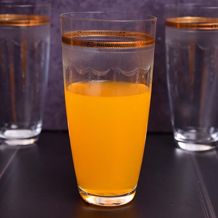 BOHEMIA Kate Long water glass with Gold line KATE9346G (set of 6 - photo 2