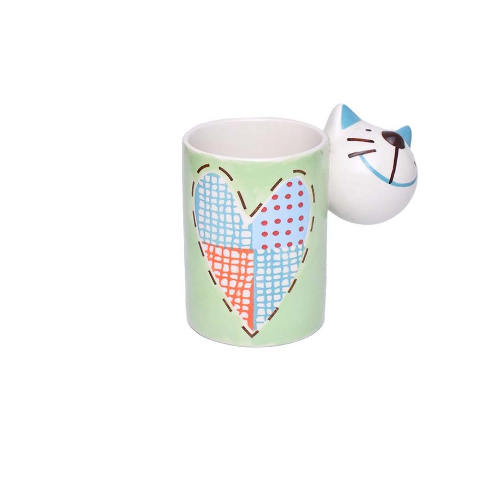 cup with cartoon face - photo 3