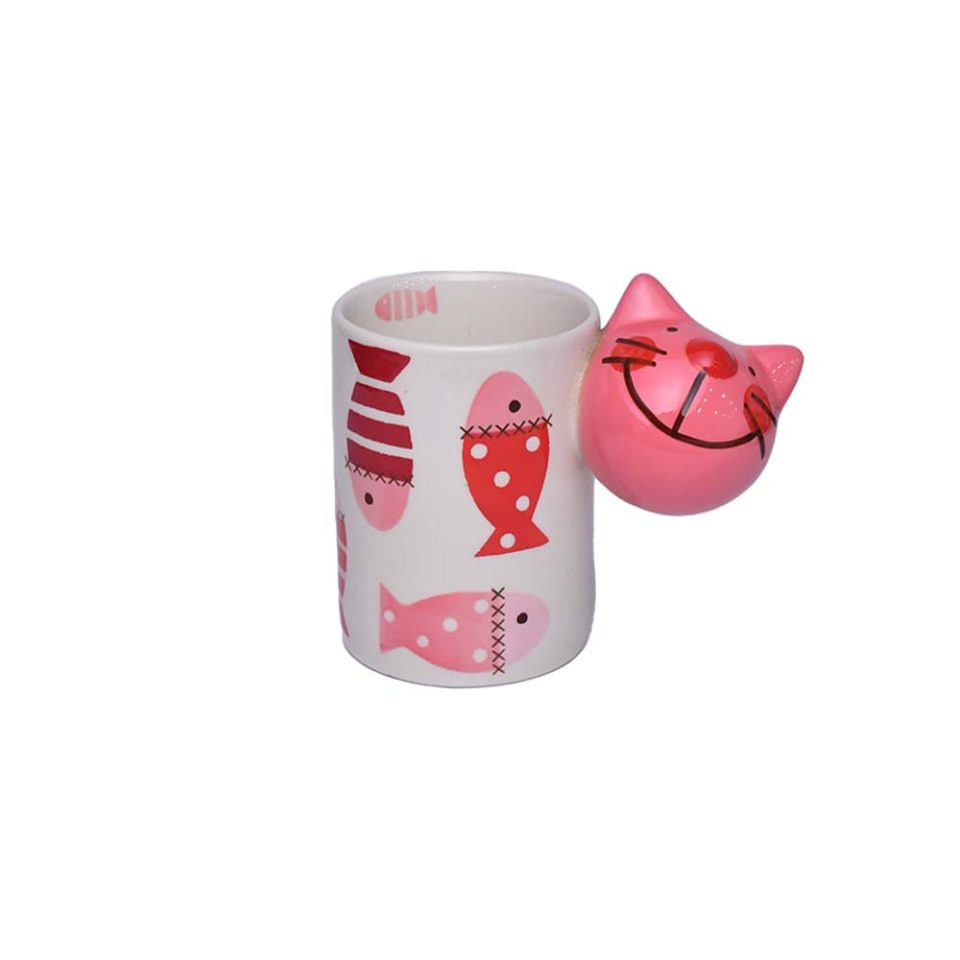 cup with cartoon face - photo 2