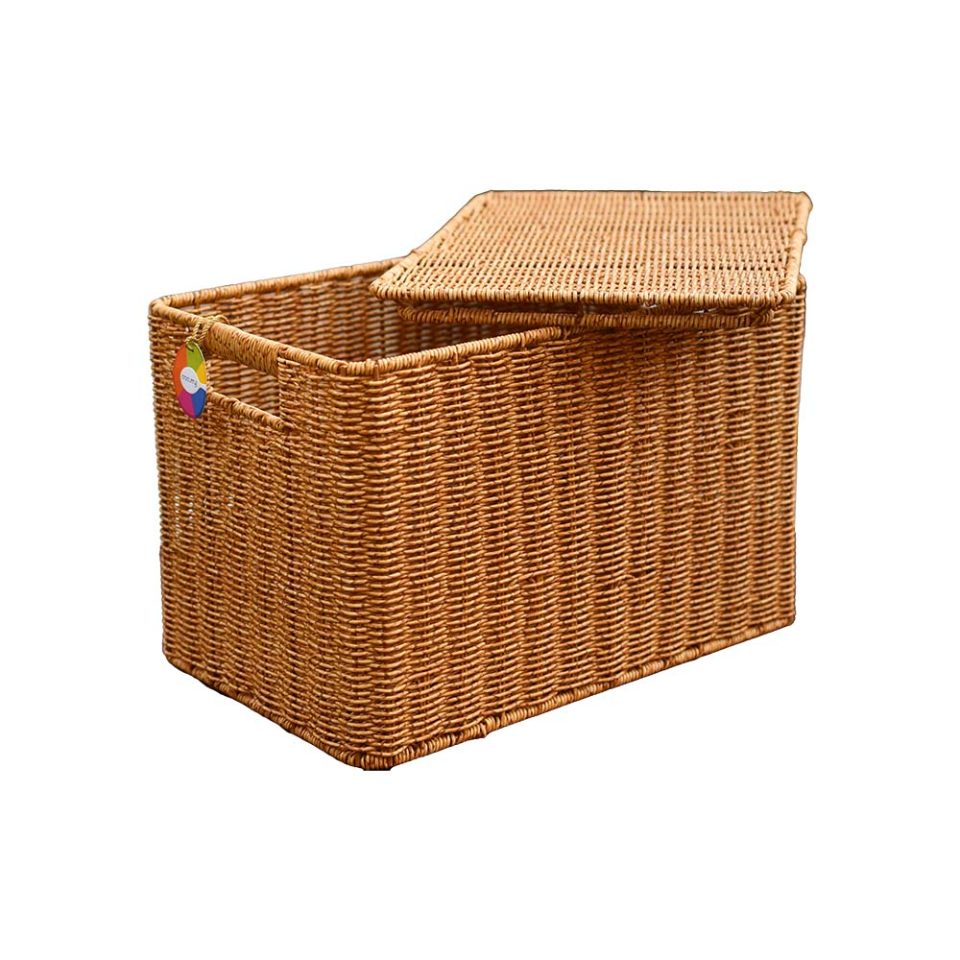 Storage basket rectangle with lid - photo 3