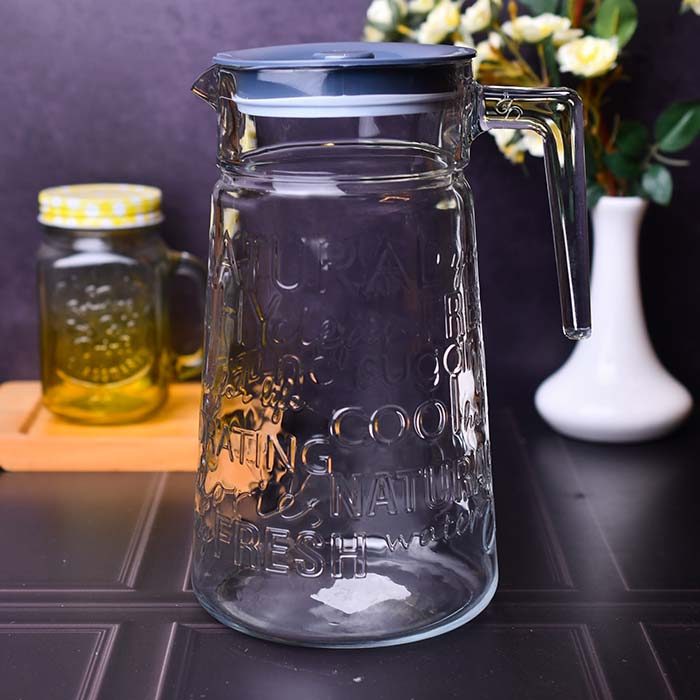 PASABAHCE Water jug Glass with Grey color lid (PB1109600) - photo 3