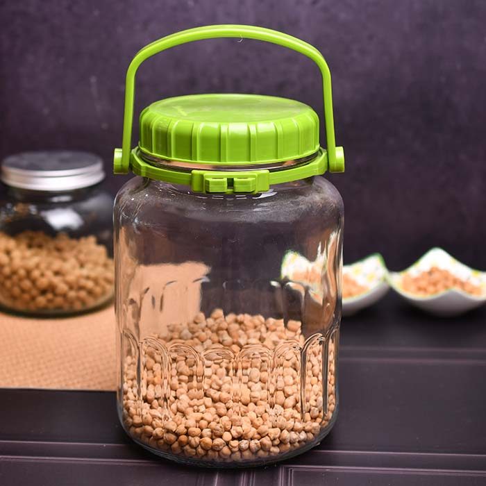 PASABAHCE Harvest Kitchen Jar Green 3000 CC - photo 2