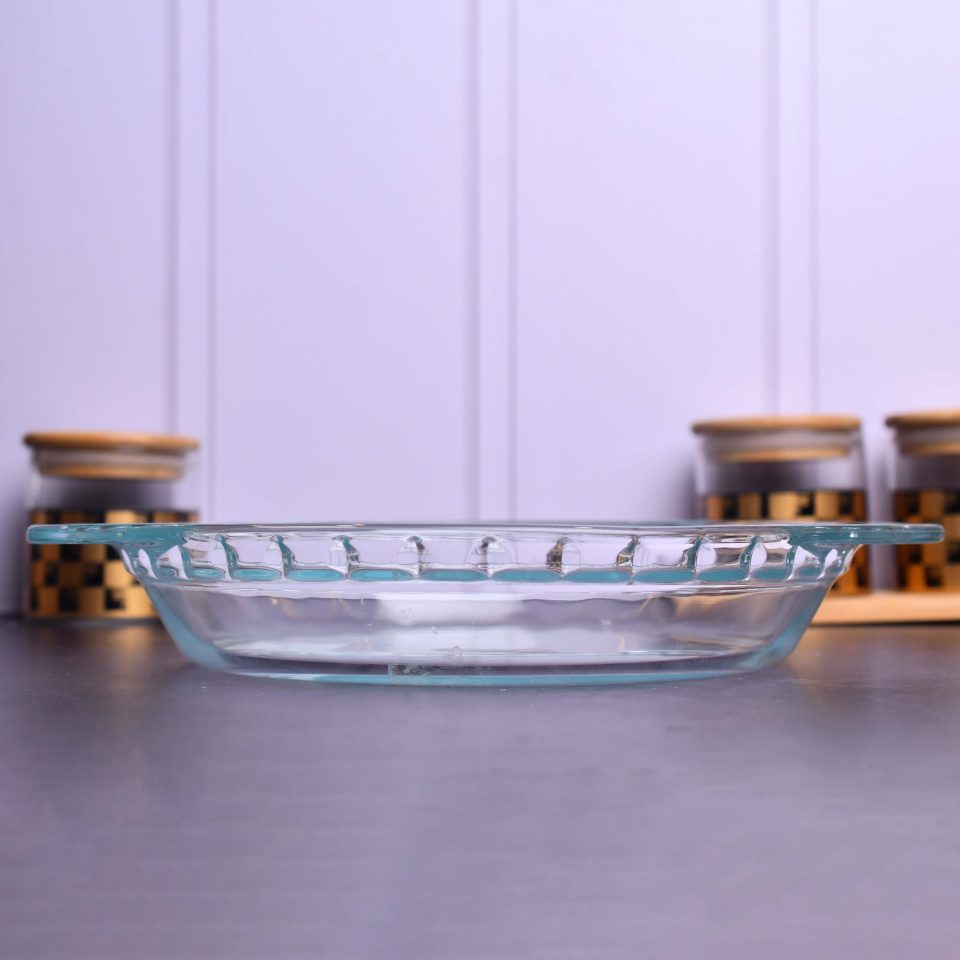 PYREX Glass baking dish 9.5 INCH 24  CM Round base - photo 2