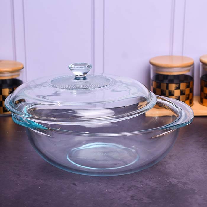 PYREX Glass casserole with Lid 1.9 LITRE - photo 2
