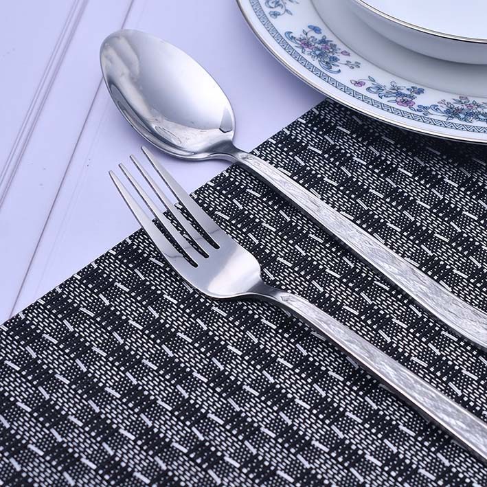 RAINBERG Steel Spoon set (6 dinner spoon 6 dinner fork ) - photo 3