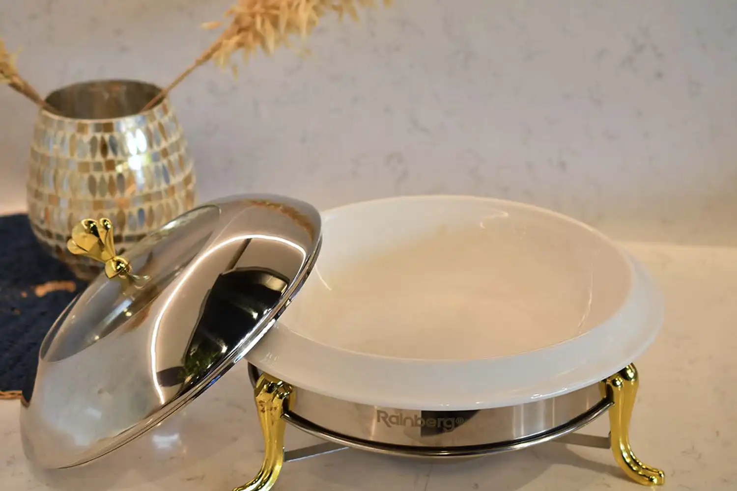Food warmer Ceramic and steel 28 CM - photo 2
