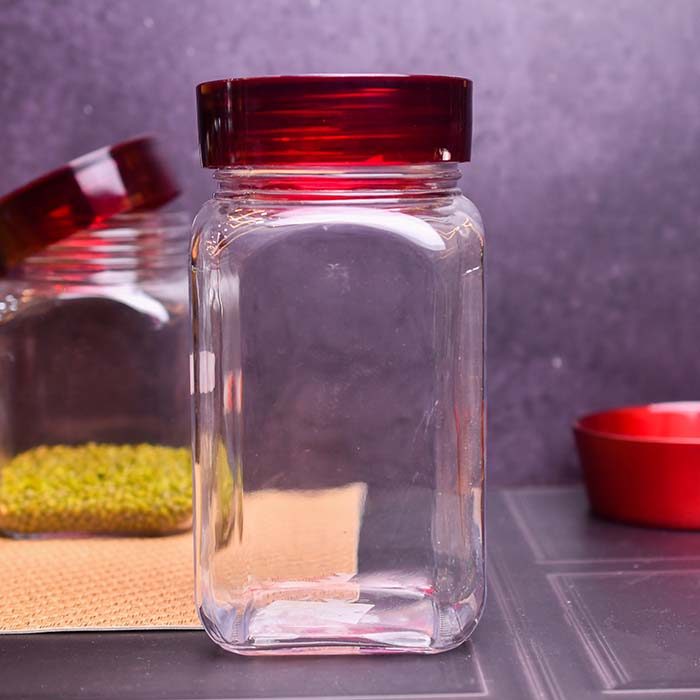 SOOGO Premium glassware Square jar (1800 ml) - photo 2