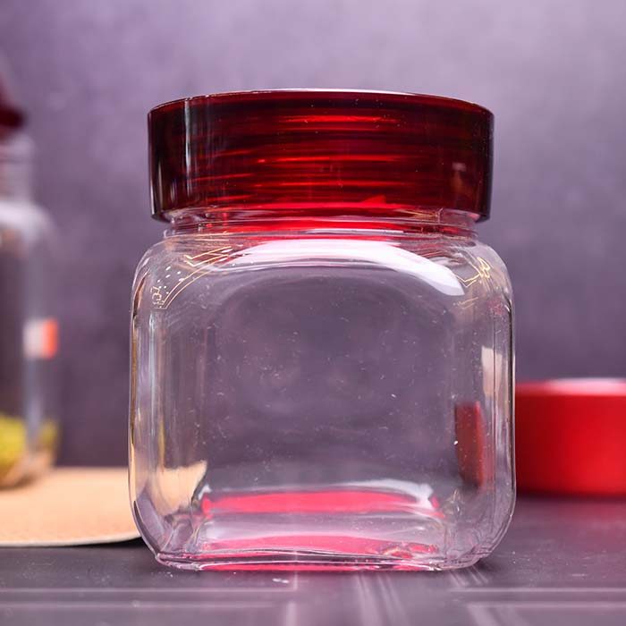 SOOGO Premium glassware Square jar (800 ml) - photo 2