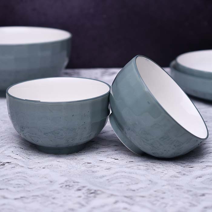 Ying Gui Serving Bowls | Light teal color | (small) Set of 2 - photo 1