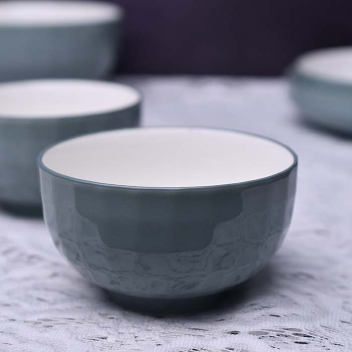 Ying Gui Serving Bowls | Light teal color | (small) Set of 2 - photo 2