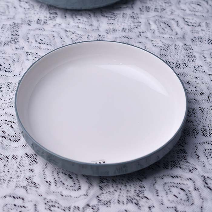 Ying Gui Round plate | Light teal color | (large) - photo 2