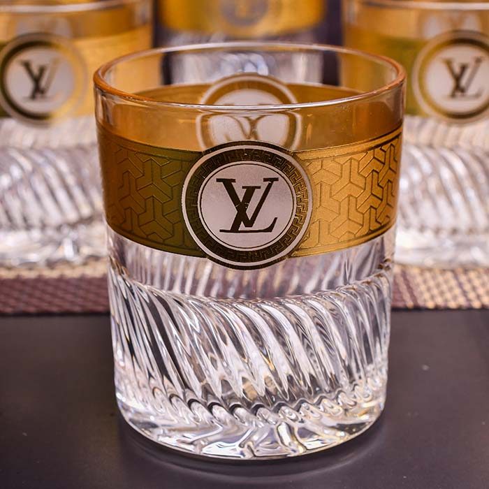 Whisky Glass Gold pattern 390 ML - photo 1