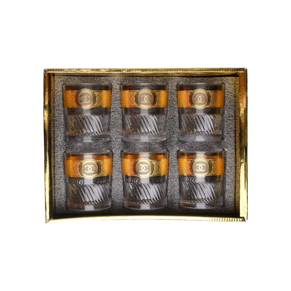 Whisky Glass with Gold decal 390 ML - photo 5