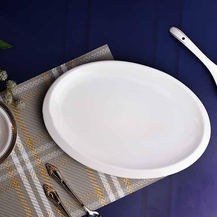 WILMAX Ovall platter white - photo 1