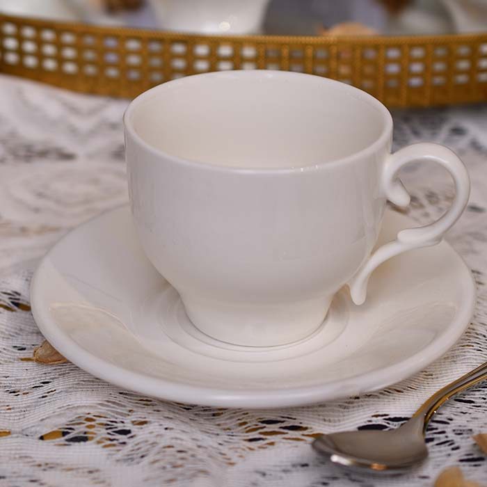 Cup and saucer | White | WL-993009 - photo 1
