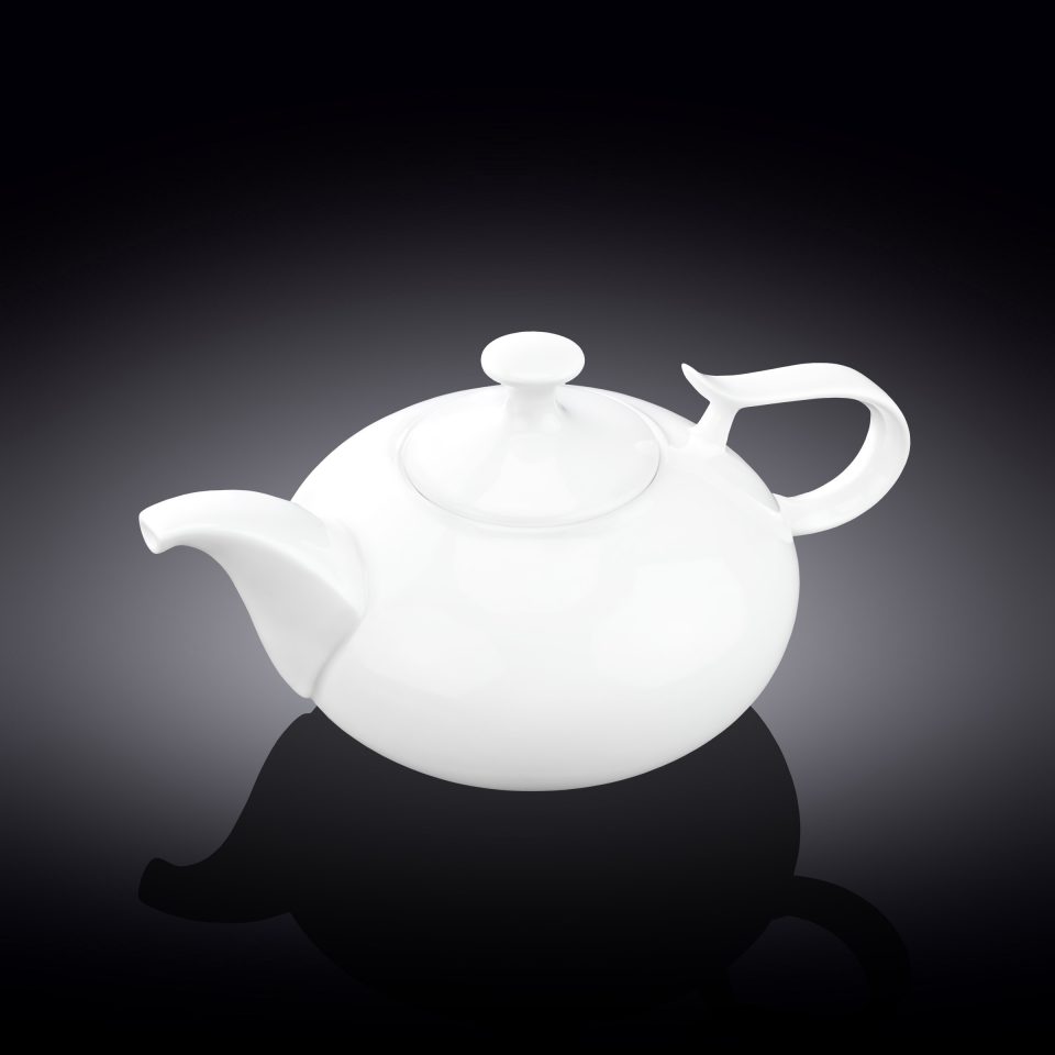 WILMAX Tea pot Fine porcelain White 27 FL OZ 800 ML