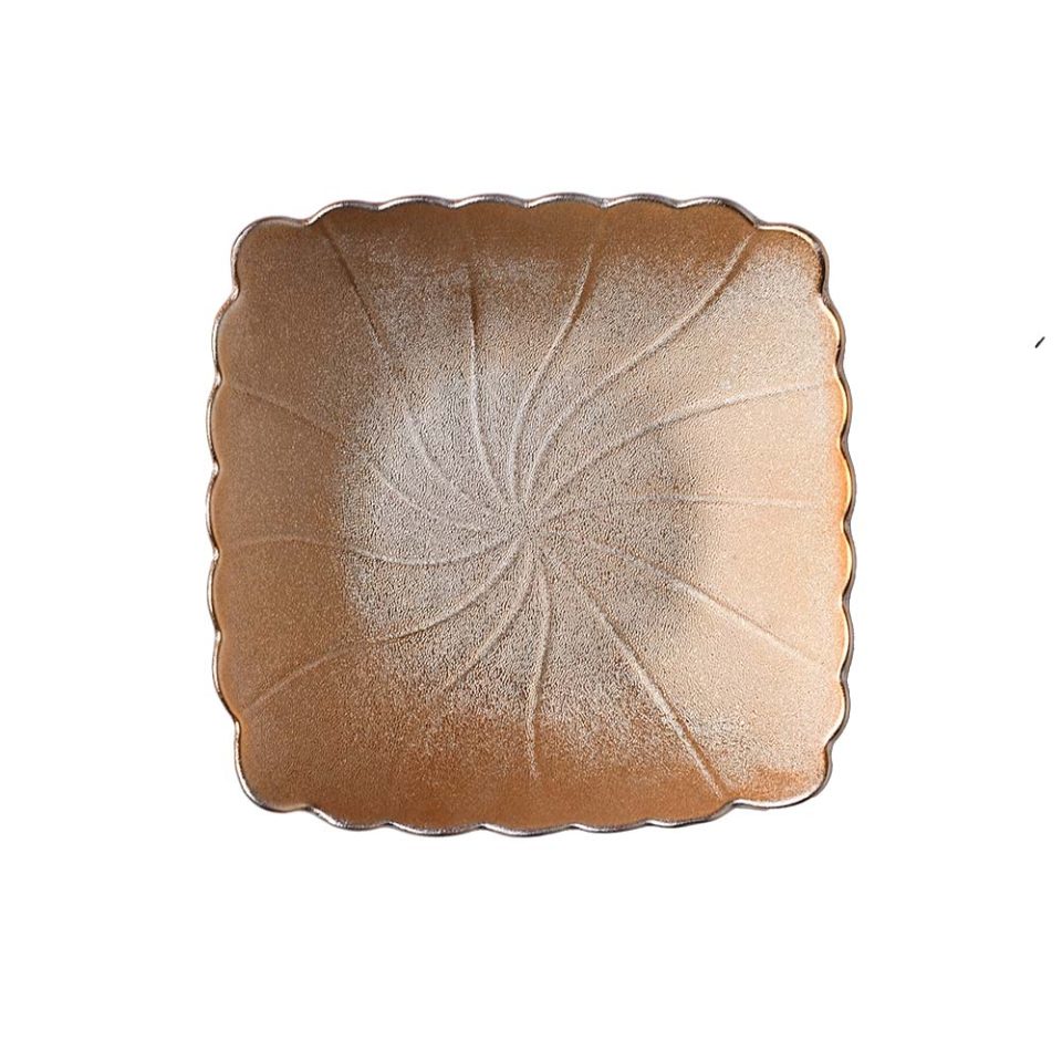 Bowl leaf Rose Gold 9 INCH - photo 4