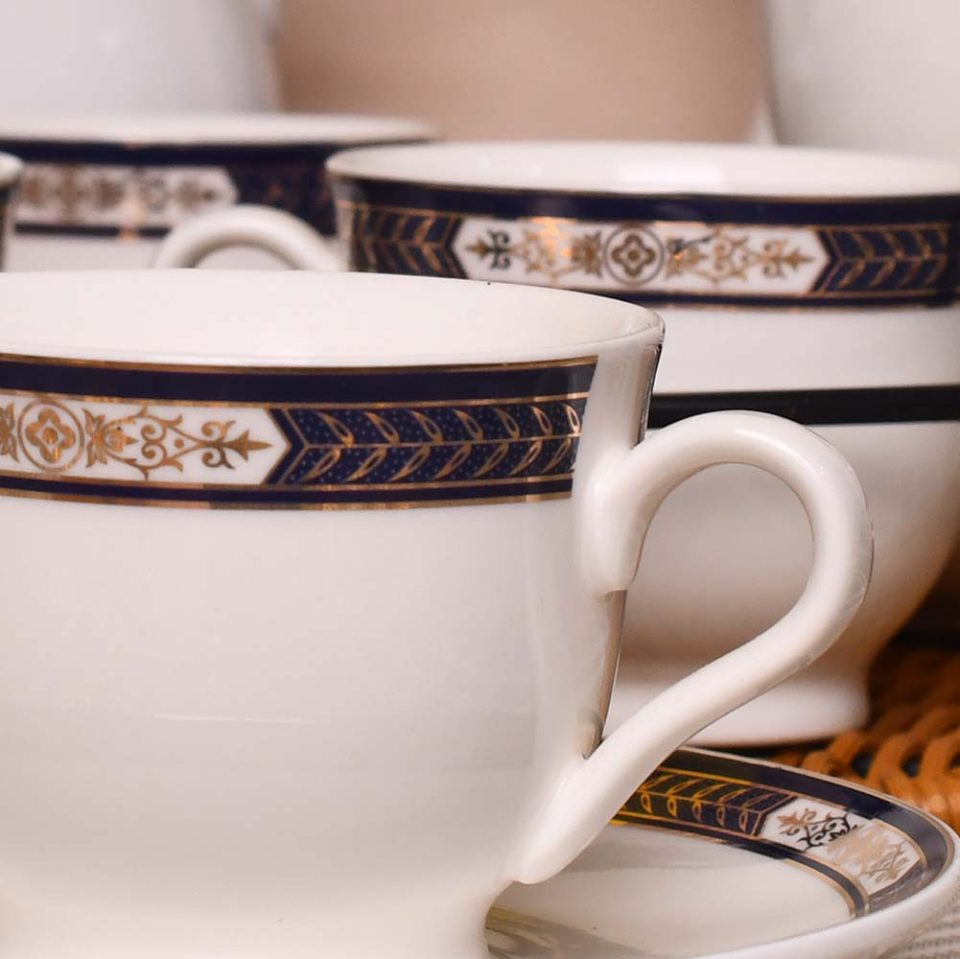 YAMASIN | Cup and Saucer | Set of 6 | white decal | YCS2646 - photo 2