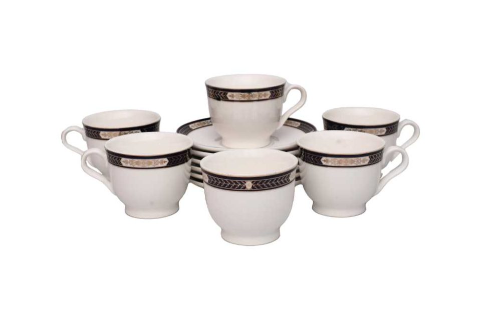 YAMASIN | Cup and Saucer | Set of 6 | white decal | YCS2646 - photo 6