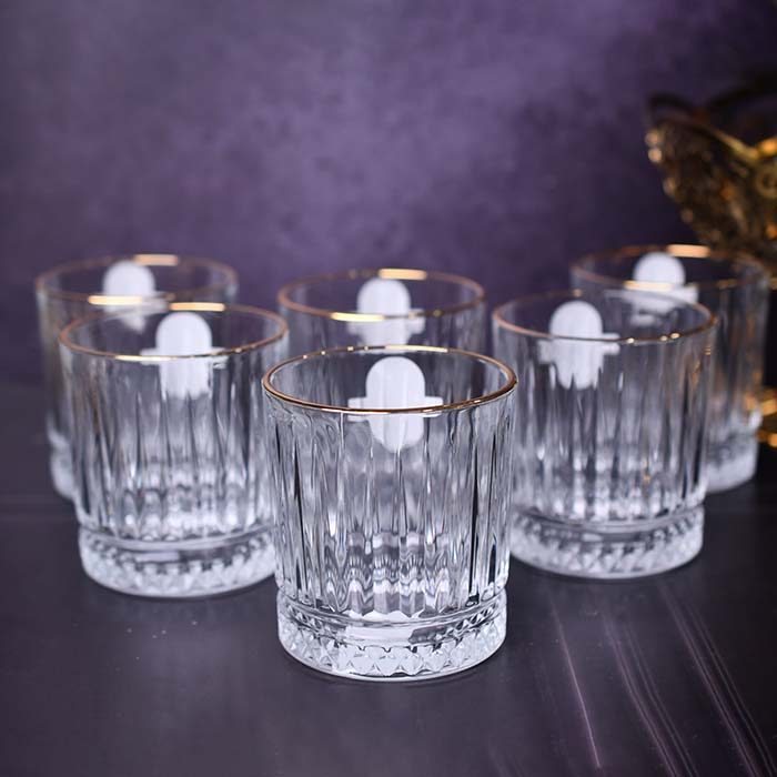 Juice Glass Crystal gold line 230 ML - photo 2