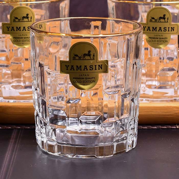 Whisky Glass with Gold line 330 ML - photo 1